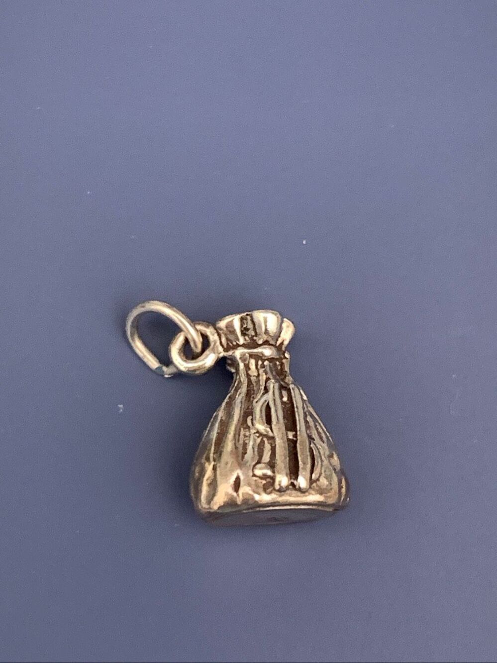 Money Bag Sterling Silver Jewelry Charm #piggy bank